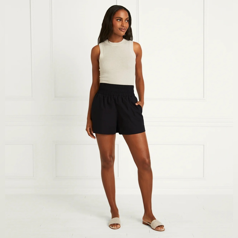 NWT Hill House Home The Livie Nap Short Size XS Black 100% Cotton